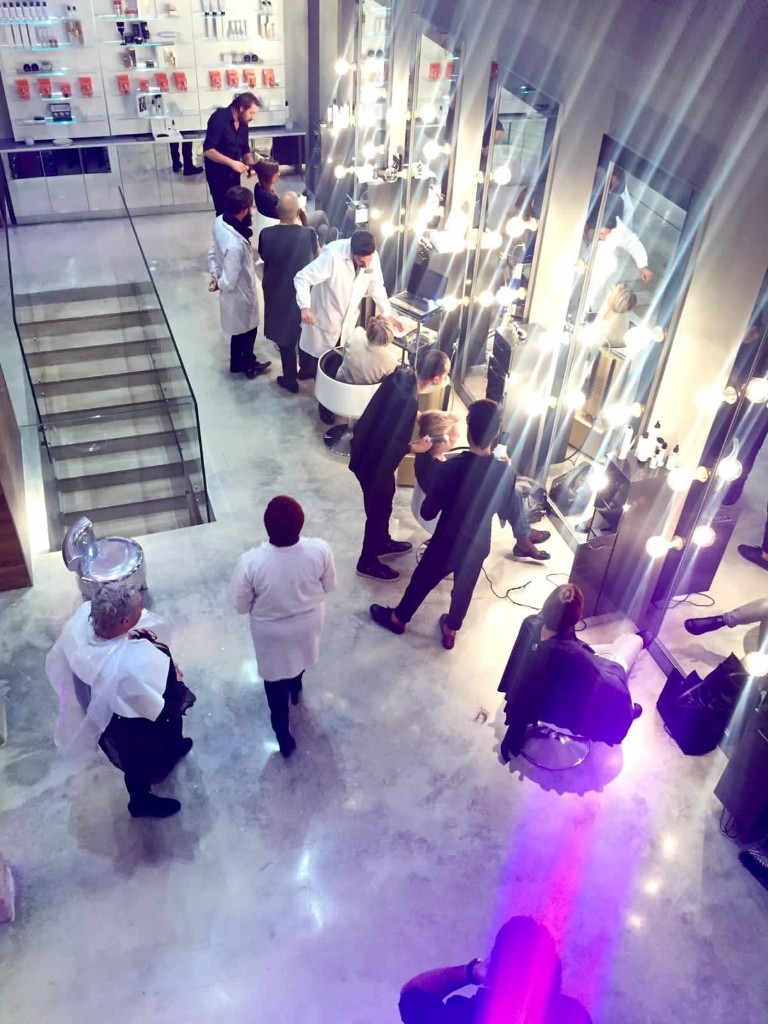 Interno del salone nel Plesso Antonio Tarantino