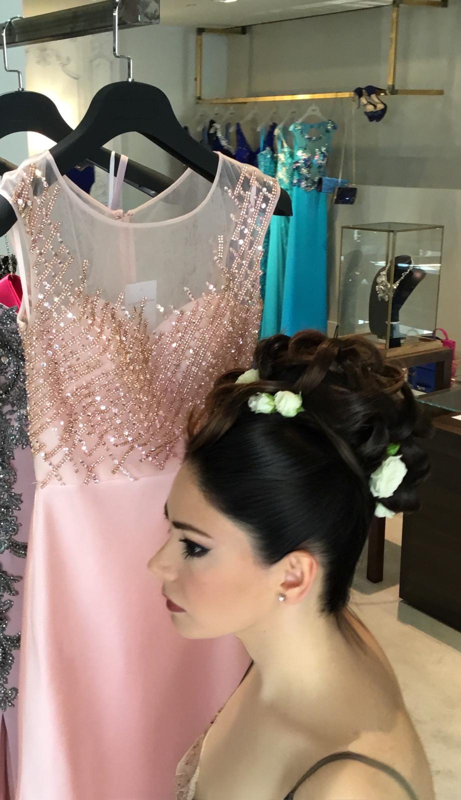 Chignon couture con fiori - Antonio Tarantino